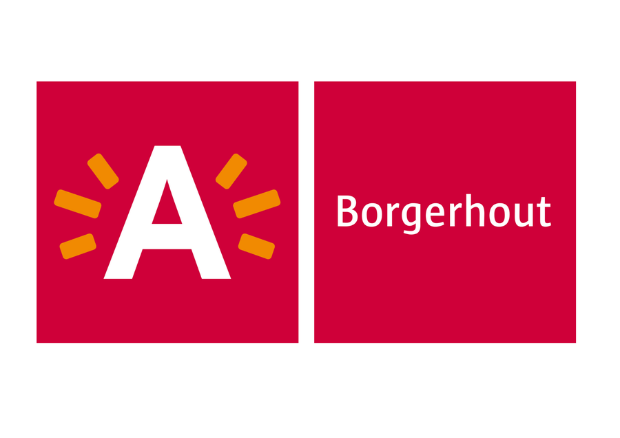 Voorbeeld plaatsing sponsorlogo district Borgerhout